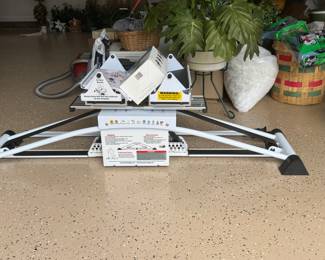 Training machine for the downhill skier