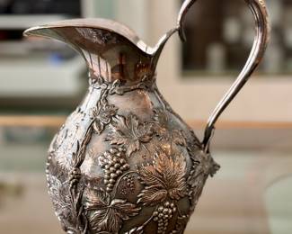 Silver Pitcher. Spanish.
