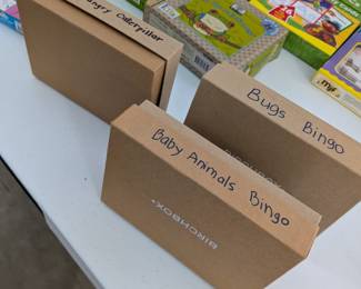 Birchbox '[The Very Hungry Caterpillar / Bugs / Baby Animals]' Bingo Game: A fun and educational Bingo game designed to reinforce vocabulary and theme-based learning. Great for small groups or family game time.