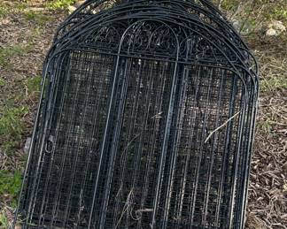 We have LOTS of metal fencing! 