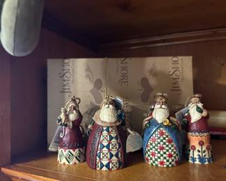 Jim Shore Santa (Set 4)