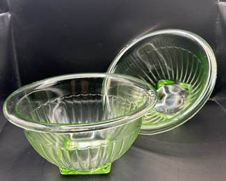 Hazel Atlas Mixing bowls
