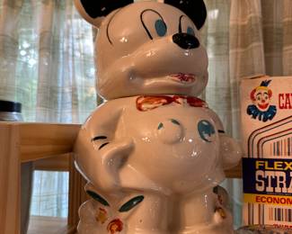 Mickey & Minnie Turnabout Cookie Jar