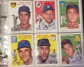 Reproduction full set - some framed.