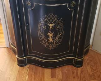 Italian. marble topped sideboard/cabinet.