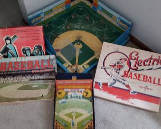 Vintage Baseball games.