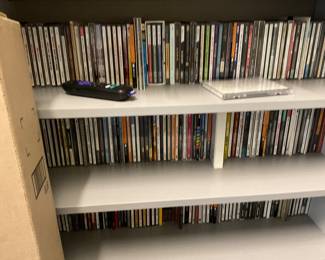 Extensive CD and DVD Collection