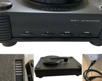 This is a Woo Audio WTP-1 CD Transport.