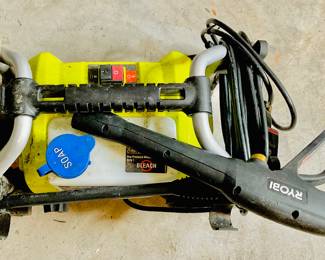 Ryobi 1900 PSI electric pressure washer.