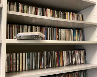 Extensive CD and DVD Collection