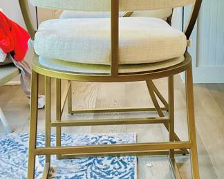 Ballard Designs 4 Like New Allister Bar Stools