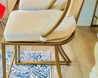 Ballard Designs 4 Like New Allister Bar Stools