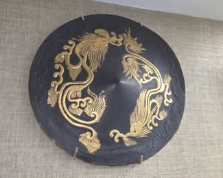 Leather Shield Wall decor