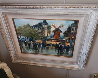 Oil on Canvas Signed  lower right B Kline $300