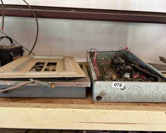 BREAKER BOXES, ANCHORS, ETC.