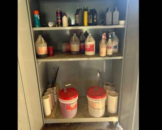 METAL CABINET CONTENTS