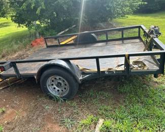 BETTER BUILT 7X10.5 METAL FLOOR TRAILER
