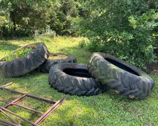FOUR 38 TRACTOR TIRES