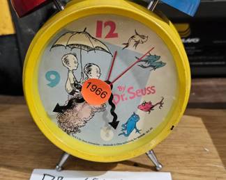 DR SUESS CLOCK