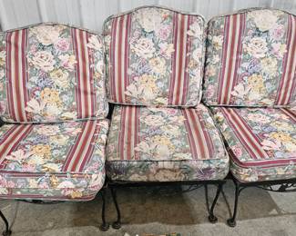 WROUGHT IRON PATIO FURNITURE