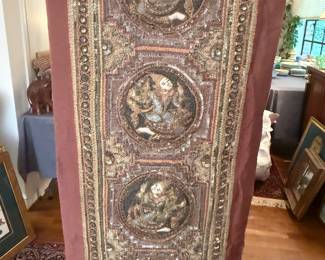 Burmese Wall Hanging 22x60