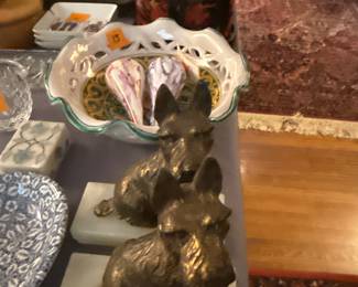 Scottish Terrior Book ends 