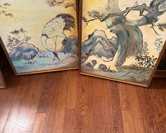 Two part series of Ostrich pictures