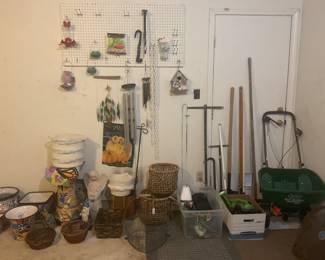 We still have some pots and garden items left