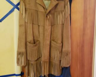 fringed coat