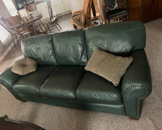 Leather sofa