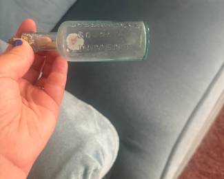 small antique bottles