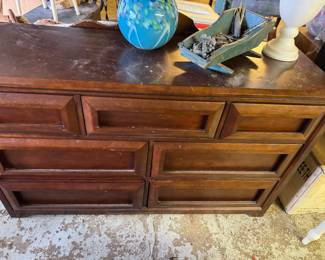 vintage sideboard dresser with mirror