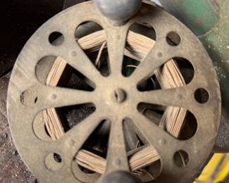 antique spinner wheel