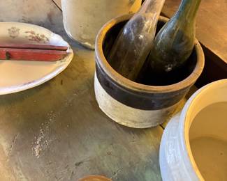 Old Crocks and bottle s