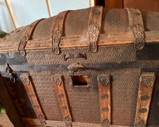 antique trunk