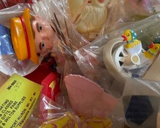 Vintage cake supplies