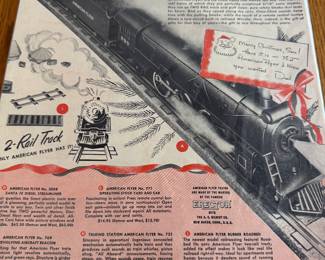 American Flyer magazine ad 