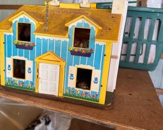 vintage Fisher price house 