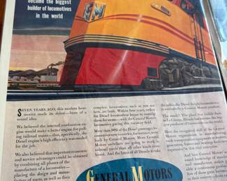 Old magazine page ad 