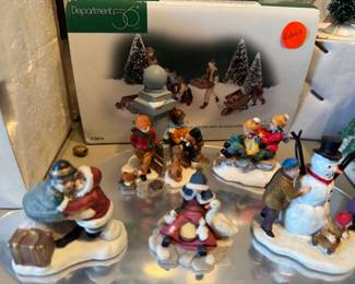 Dept 56 Christmas items 