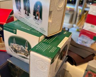Depat 56 Christmas items 