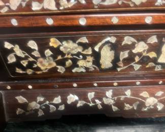 A Sampling of the Mother of Pearl Inlay.