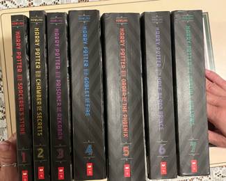 Complete paperback set of J.K Rowling’s Harry Potter Series