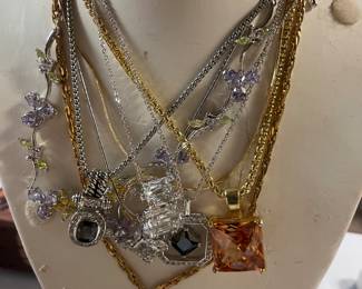 There are 100's of pieces of jewelry available including a large selection of STERLING SILVER PIECES!
