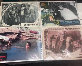There is a nice selection of vintage Movie Lobby Cards