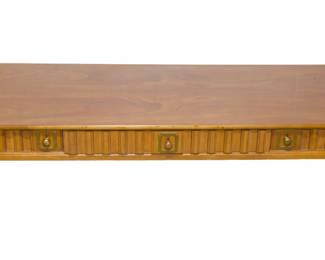 Furniture of Distinction by Stanley MCM long coffee table
