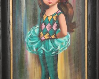 Soroka Eden Original Painting - Big-Eye- Moppet