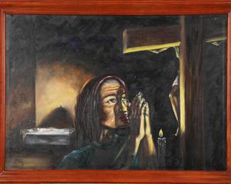 Radames Potrony Outsider Art painting