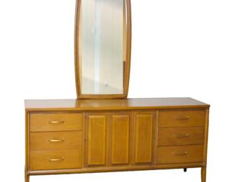 Forward '70 by Broyhill Premier Long Vanity dresser with detachable mirror