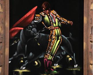 MCM Black Velvet painting #1